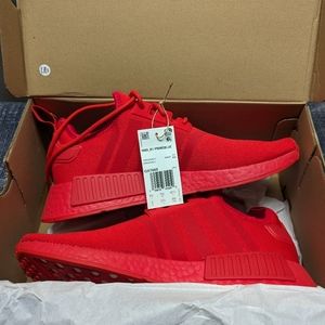 Adidas NMD_R1 Primeblue Red/Red/Red Men's Size 9